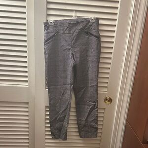 Van Heusen Black and White Geometric Shirt